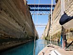 Yacht charters - Corinth canal