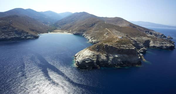 Sailing the Cyclades: Andros island Achla anchorage