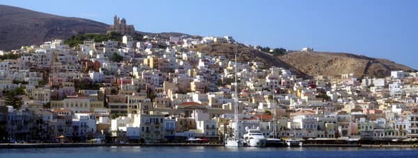 Sailing holidays and yacht charters in the Cyclades, Greece.
