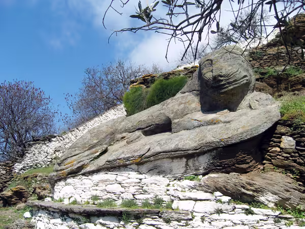 The famous Lion of Kea.