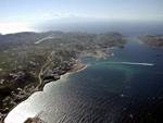 Aerial photo of Mykonos