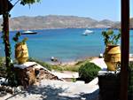 The beautiful Panormos bay on Mykonos