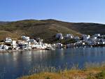 The charming port of Panormos - Tinos island.