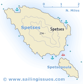 Sailing holidays Spetses island