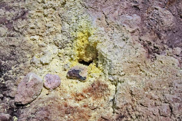 Nisyros Sulphur Volcano