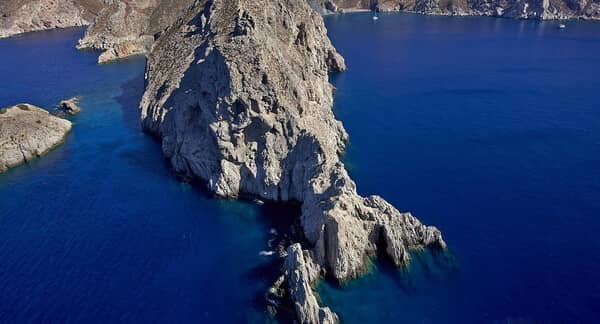 Tilos island anchorages, charters out of Kos.