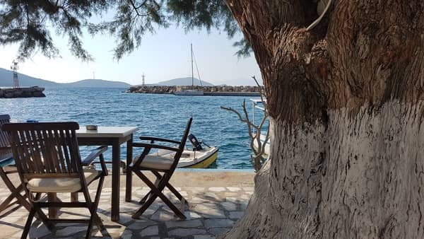 Tilos island: St Anthony port