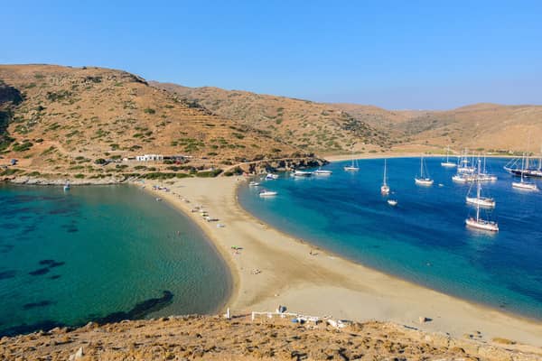 Kythnos: Cyclades yacht charters and sailing holidays