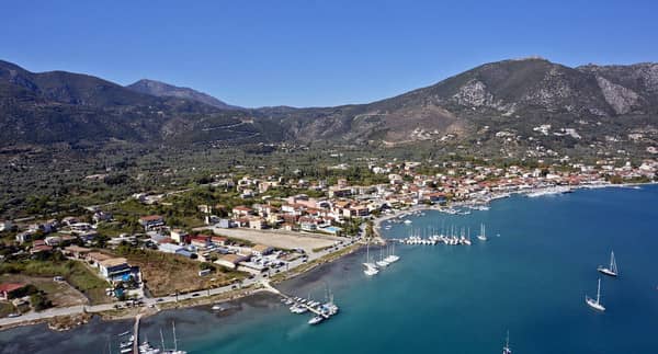 Nidri yacht charters in Lefkas island.