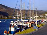 Monohull sailing Greece