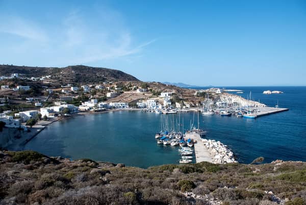 Yacht charters Kimolos island, Cyclades