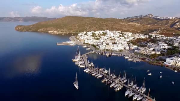 Yacht charters Milos in the southern Cyclades