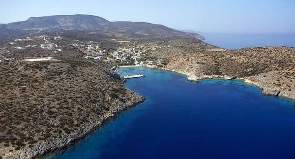 Sailing the Little Cyclades: Iraklia port