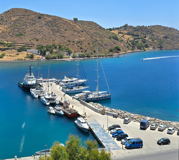 Patmos harbour cruising guide to the Dodecanese