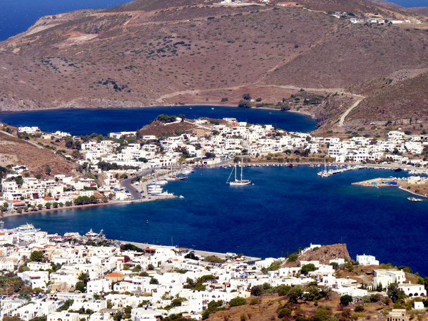 Yacht charters to Patmos, Aegean Sea of Greece.