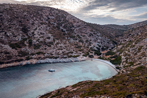 Gaidouravlakos bay on Agathonisi
