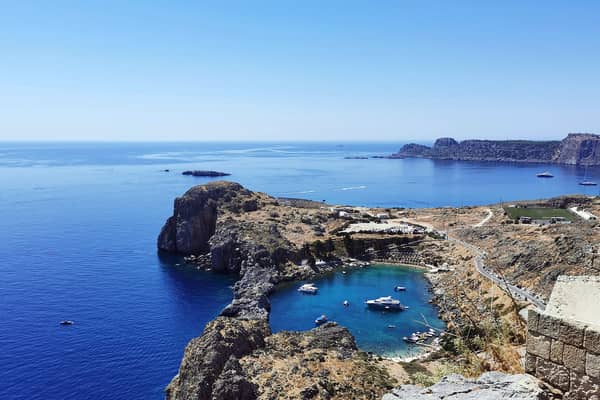 Dodecanese sailing vacations in Rhodes.