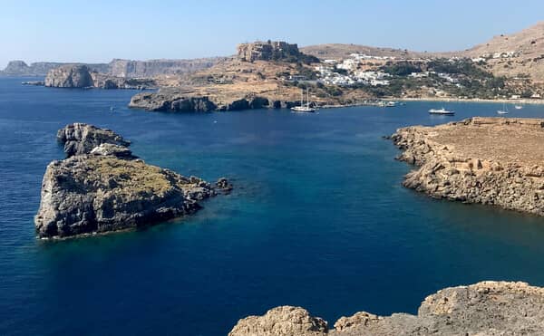 Rhodes, Greece: sailing holidays in Lindos.