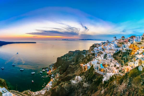 Yacht charters Thira and Santorini in the southern Cyclades