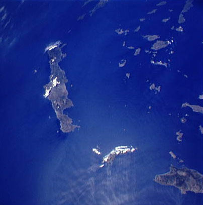 Satellite Cyclades - Crete