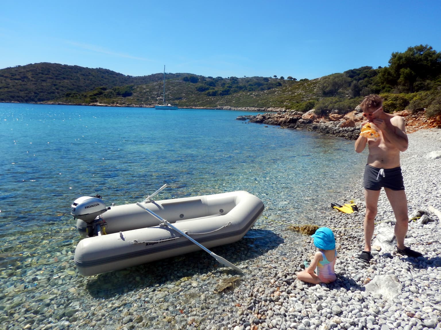 Ag Petros beach fun - Northern Sporades