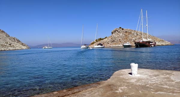 Marinas sailing guide Symi Greece
