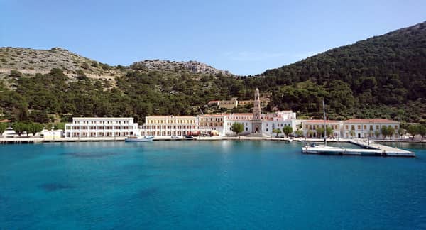 Sailing guide to Symi island in Greece.