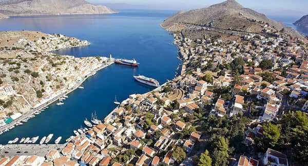 Symi port cruising guide and charters.