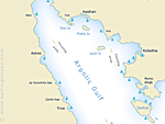 Nautical chart of the Argolic Gulf.